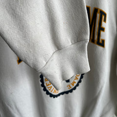 1990s Dusty White Notre Dame Sweatshirt