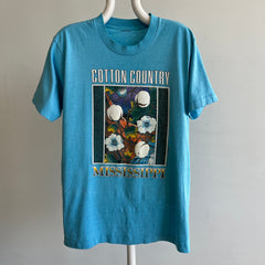 1990 Cotton Country, Mississippi Tourist T-Shirt