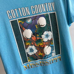 1990 Cotton Country, Mississippi Tourist T-Shirt