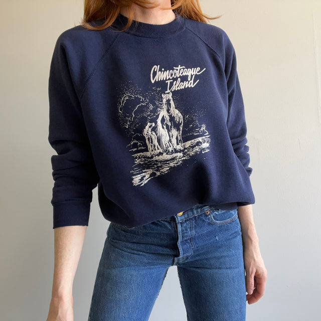 1988 Chincoteague Island Mustang Sweatshirt