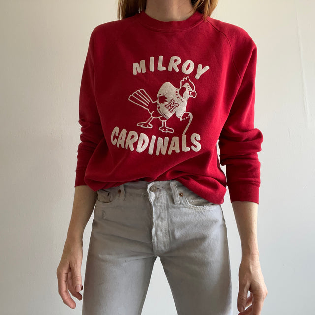 1970/80s Milroy Cardinals Raglan Sweatshirt