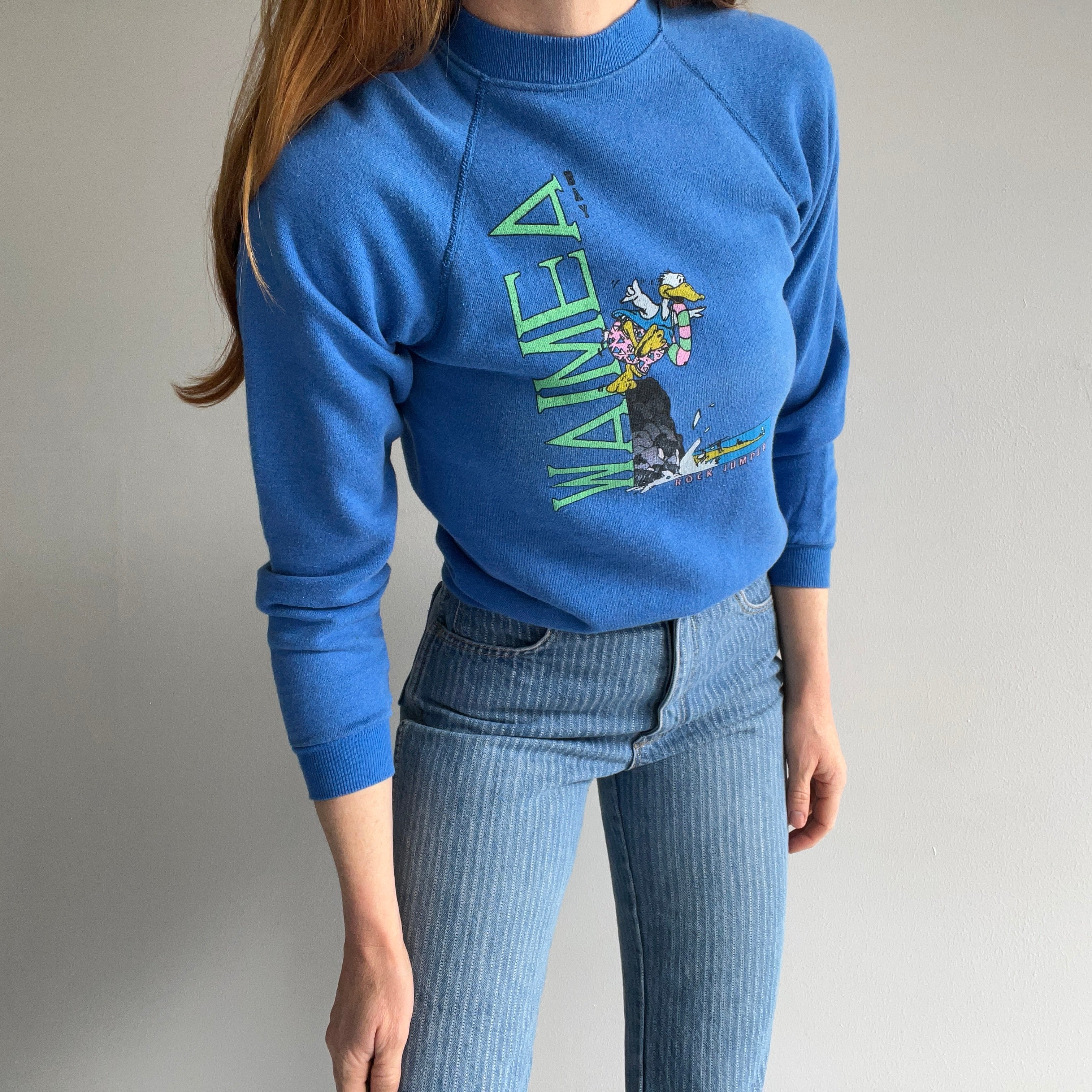 1980s Waimae Bay Hawaii Tourist Sweatshirt - XS