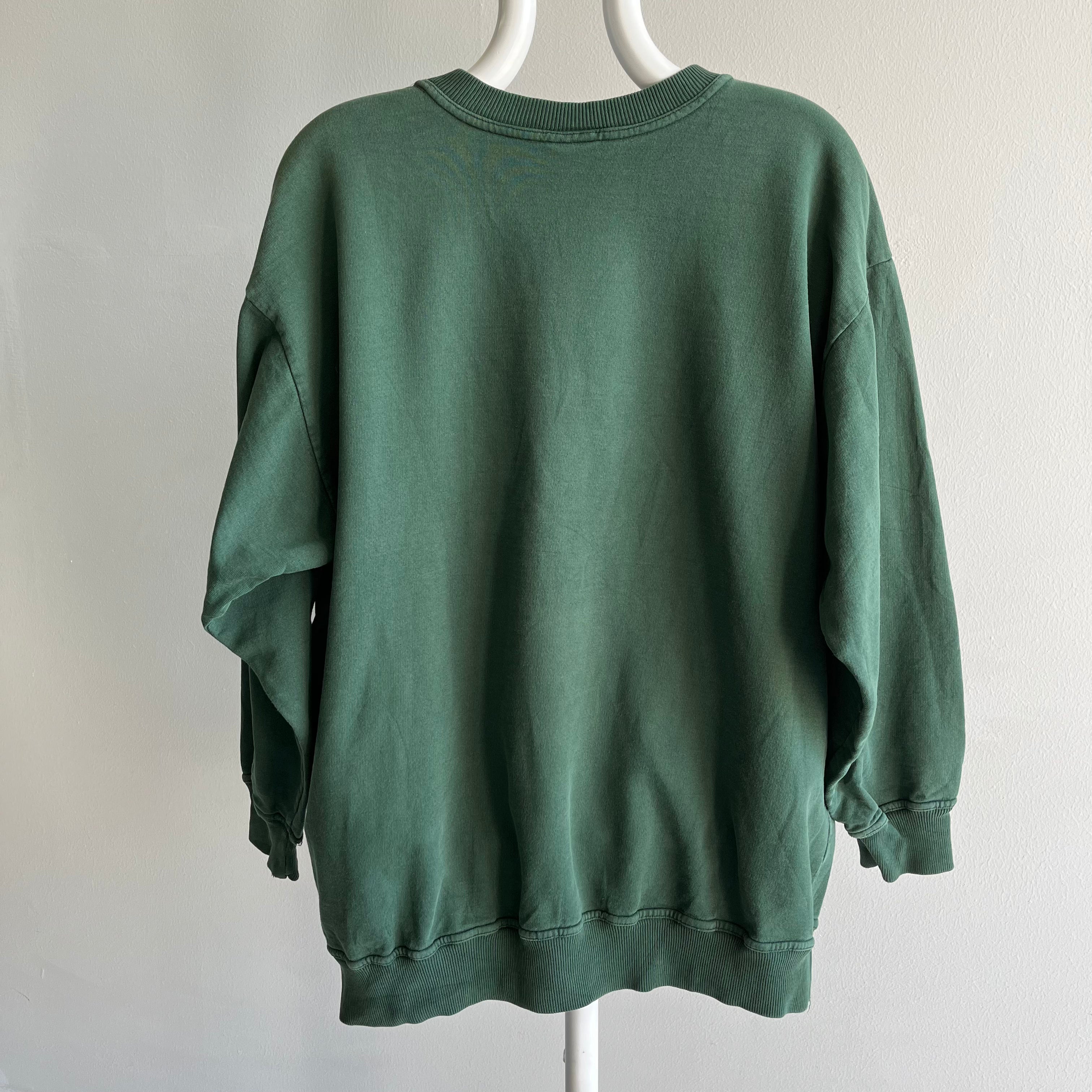 1980/90s Bongo Long Sleeve Green T-Shirt - Who Remembers??