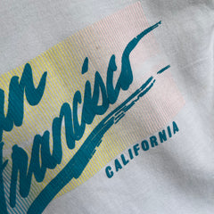 1980s Two Tone San Francisco Tourist Muscle Warm Up