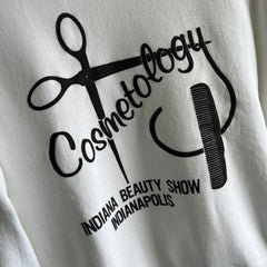 1980s Cosmetology - Indiana Beauty Show, Indianapolis - Sweatshirt by Screen Stars