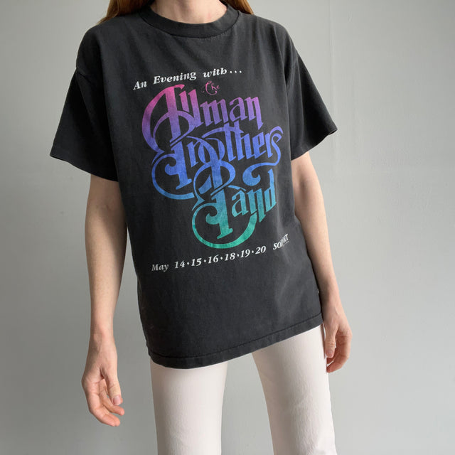 1995 Le groupe Allman Brothers - L'arrière !!! - T-shirt