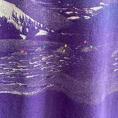1990 Killington T-shirt de ski en coton devant et dos