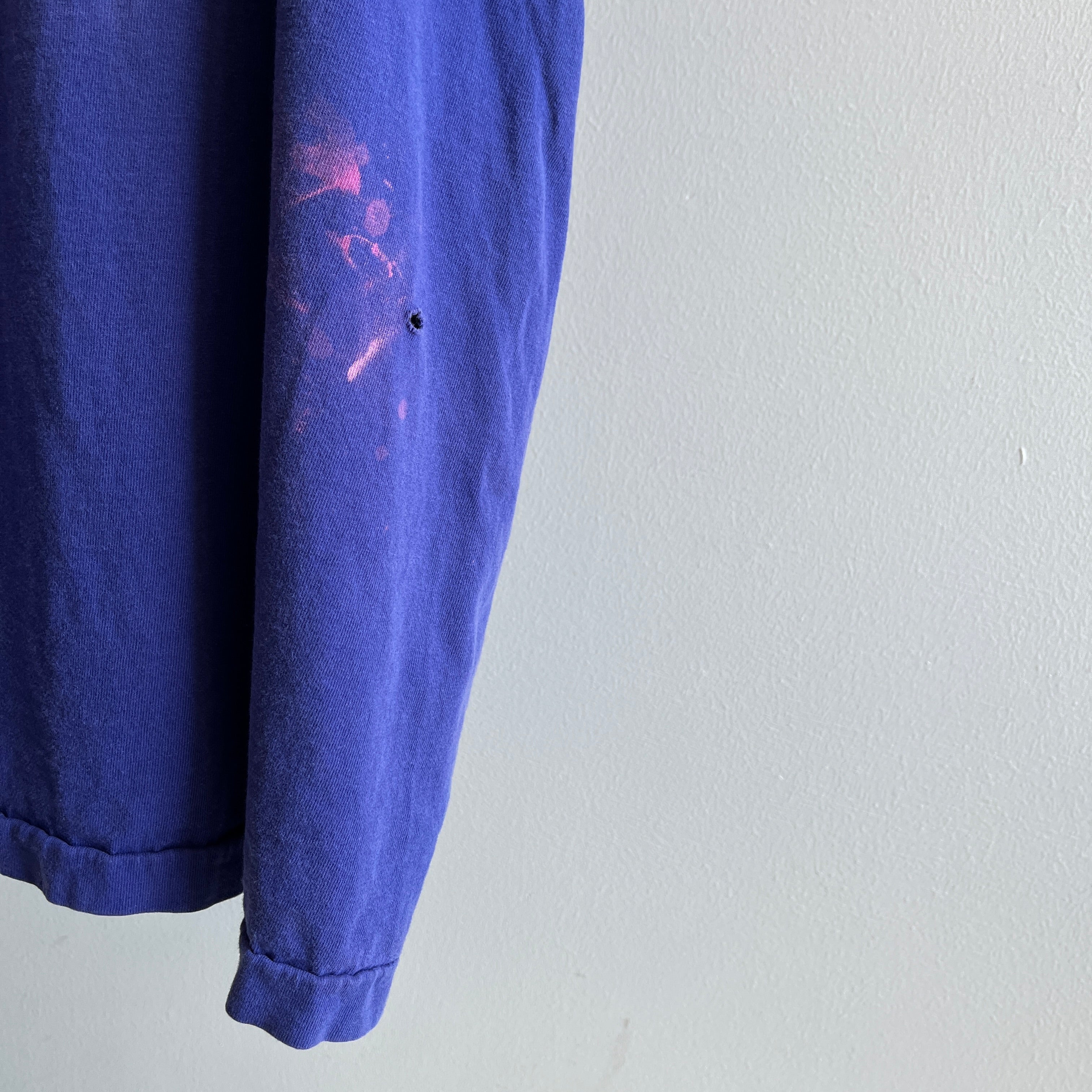 1980s XXL Blank Purple T-Shirt by FOTL