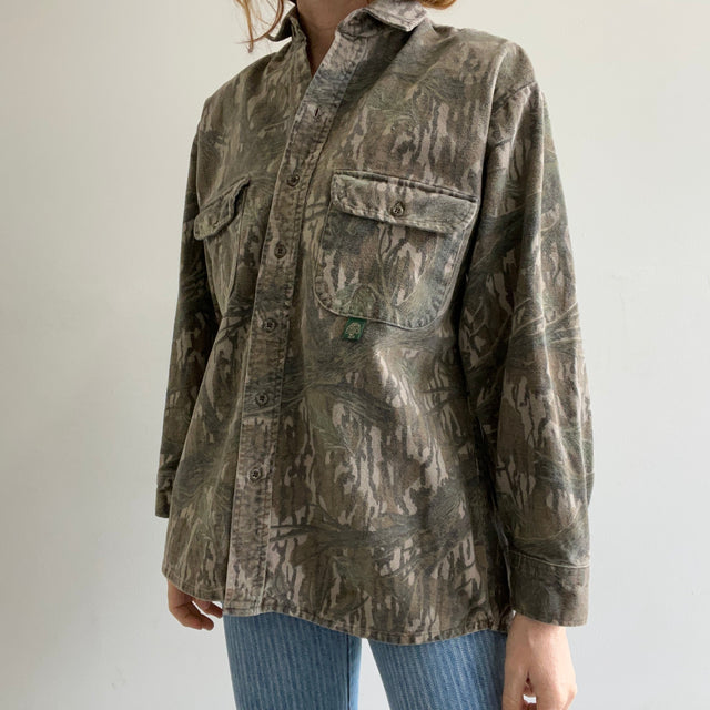 1990s Mossy Oak Heavyweight Flannel