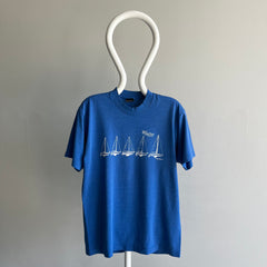 1980s Bar Harbor, Maine Sail Boat T-Shirt