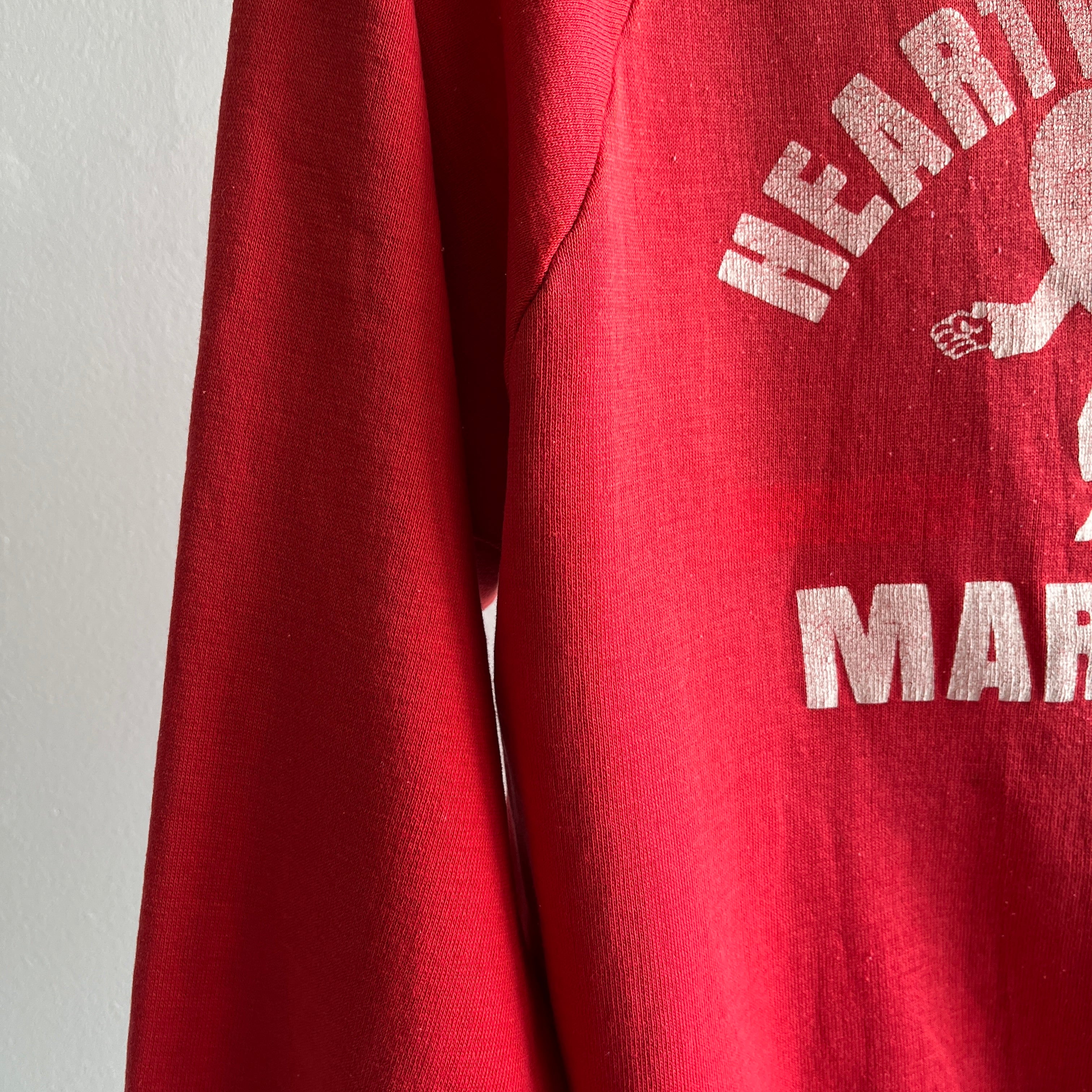 1970s Heartwatcher's Marathon Sweatshirt