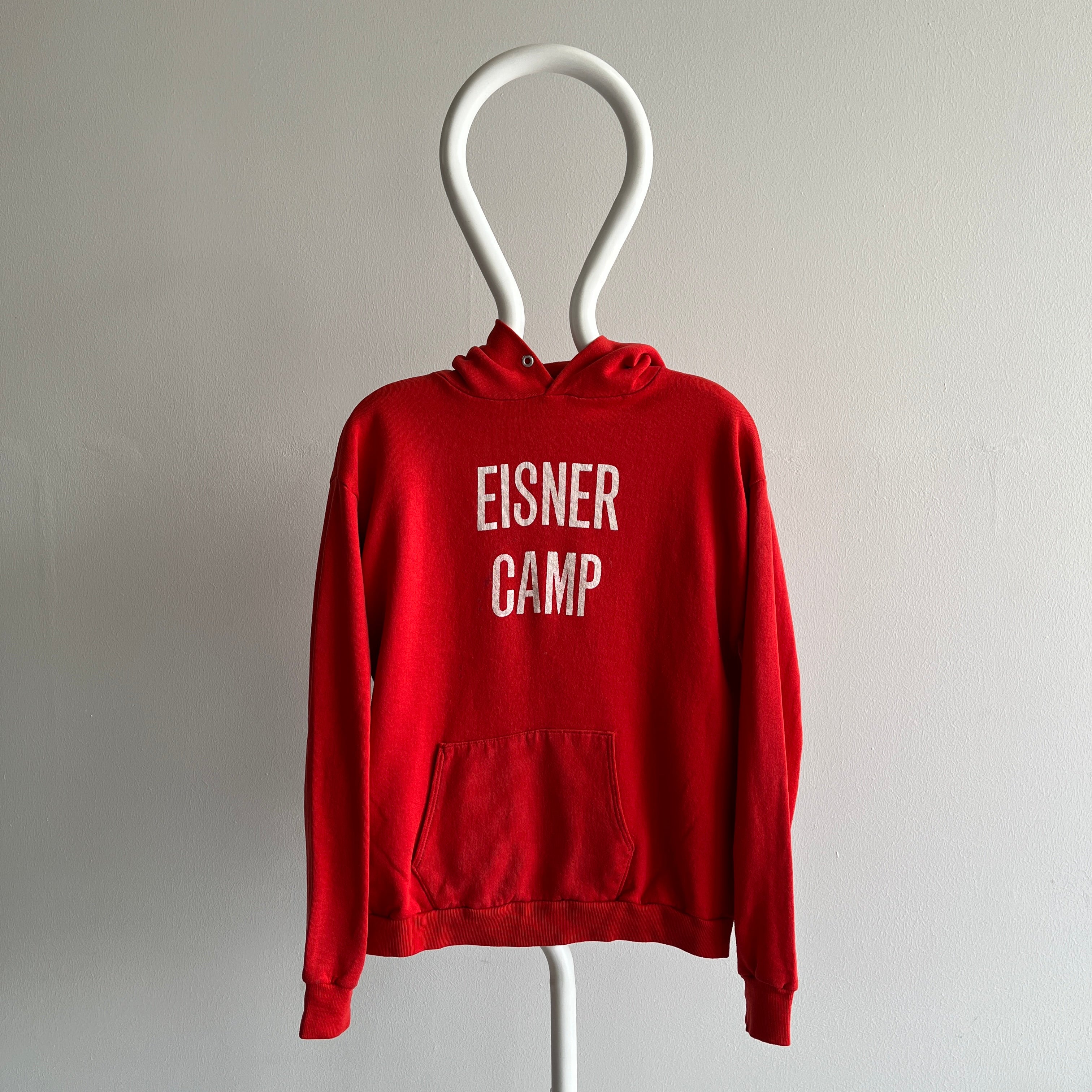 Camp Eisner des années 1980 Sweat à capuche épais