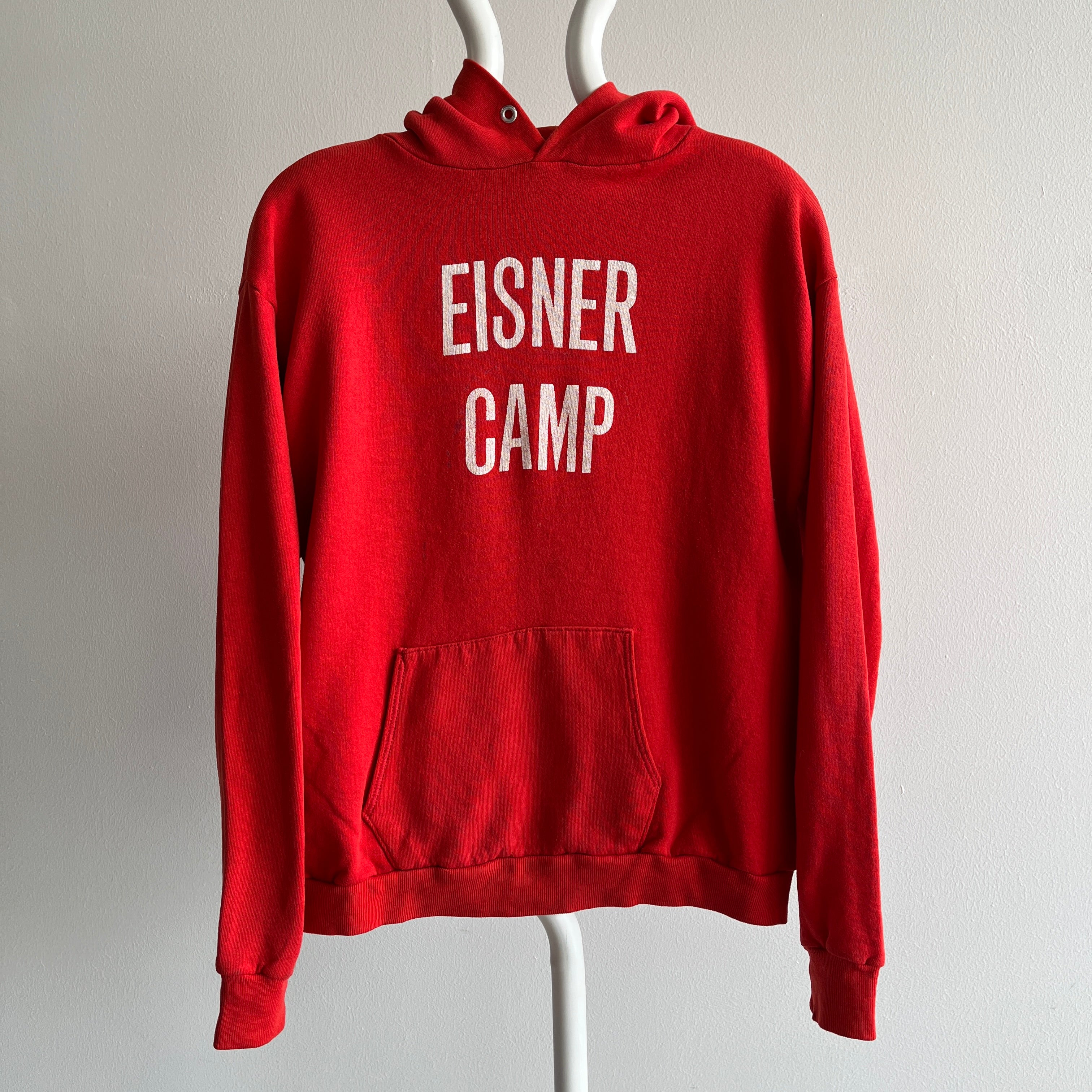 Camp Eisner des années 1980 Sweat à capuche épais