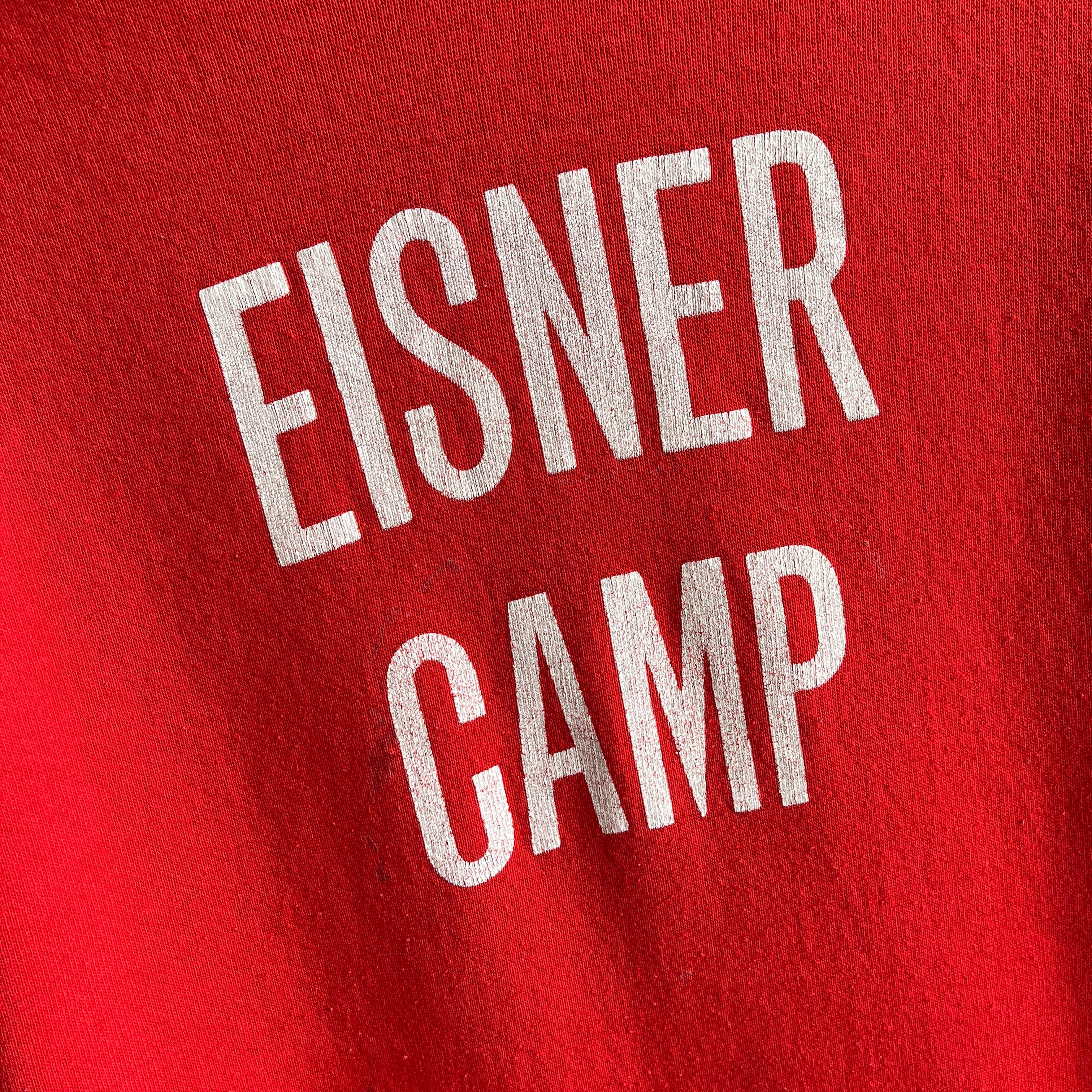 Camp Eisner des années 1980 Sweat à capuche épais