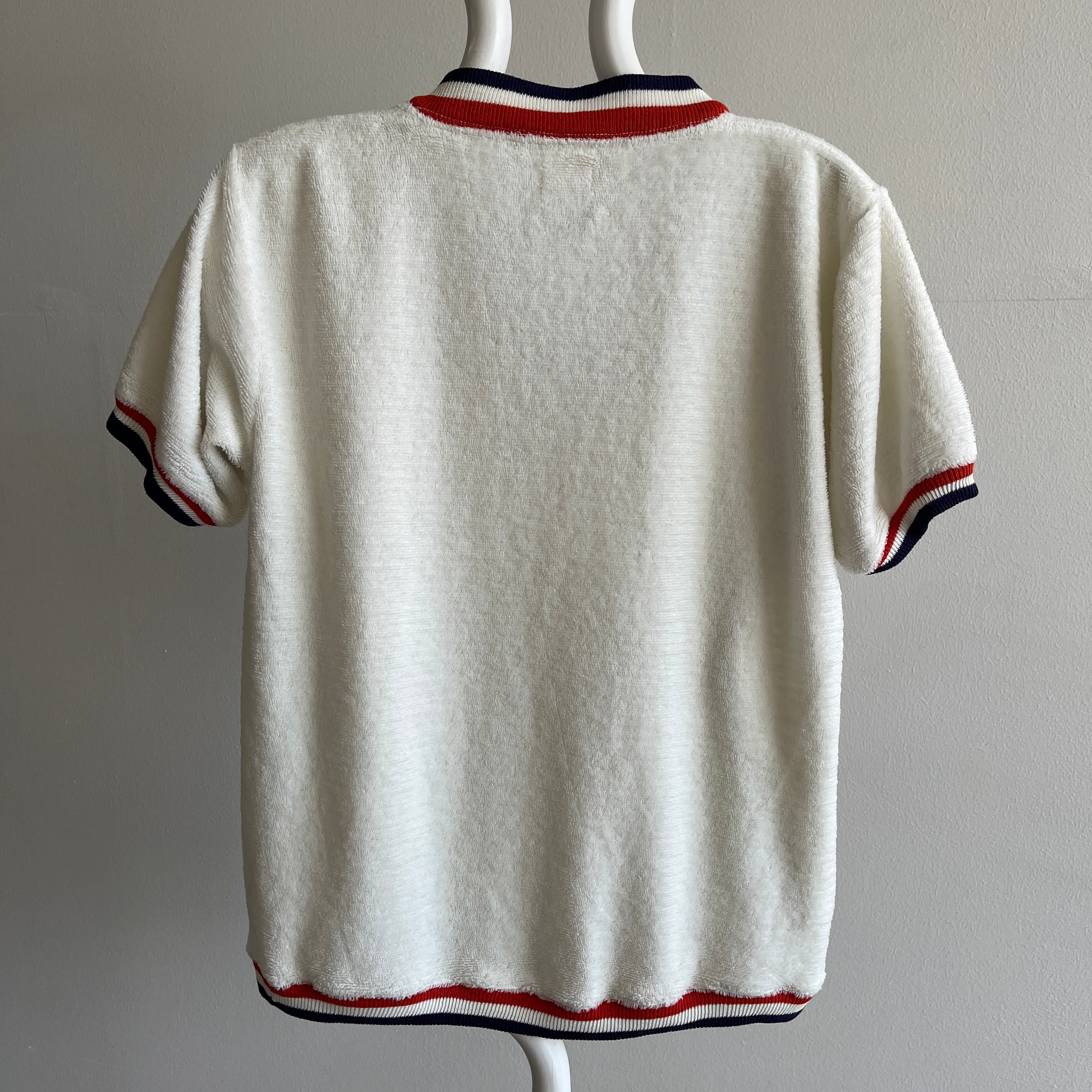 1960s Wilson Tennis Terry Cloth Warm Up - WOW!