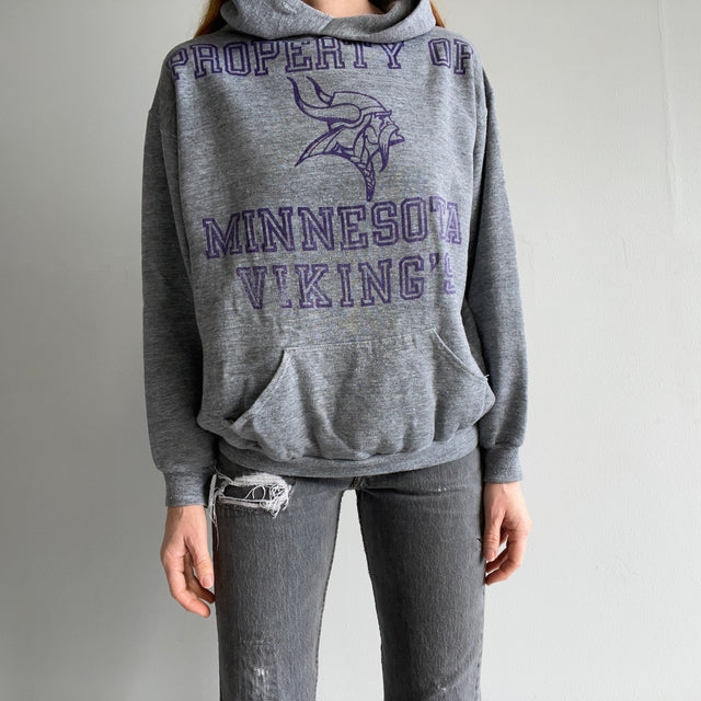 1970s Minnesota Vikings Hoodie by Russell Brand - OMG!