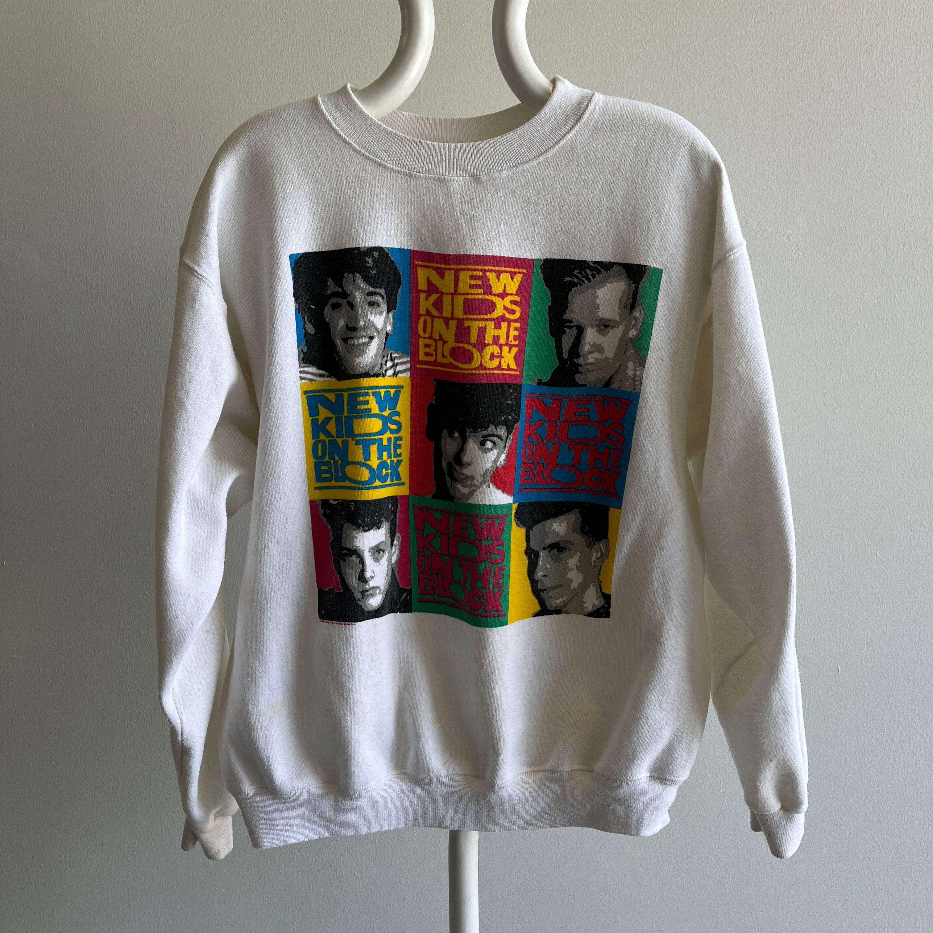 Sweat-shirt graphique New Kids on The Block des années 1990 - OMFG!