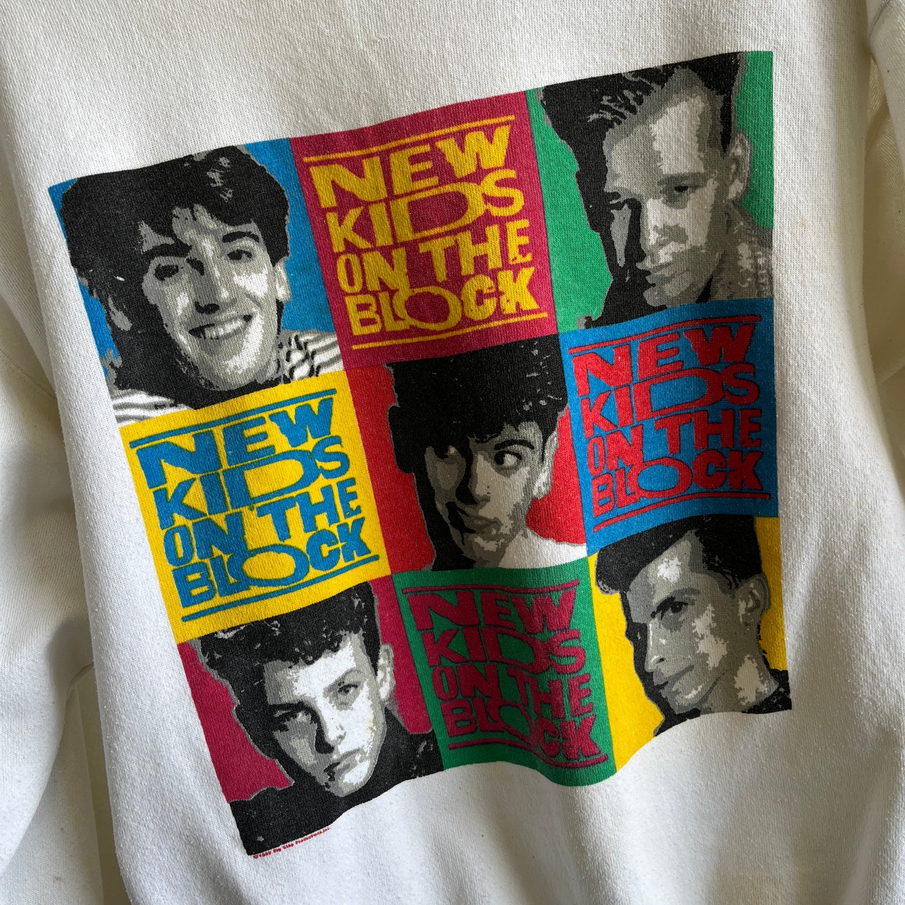 Sweat-shirt graphique New Kids on The Block des années 1990 - OMFG!