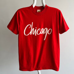 Tee-shirt touristique de Chicago des années 1970/80 sur un Velva Sheen !!!
