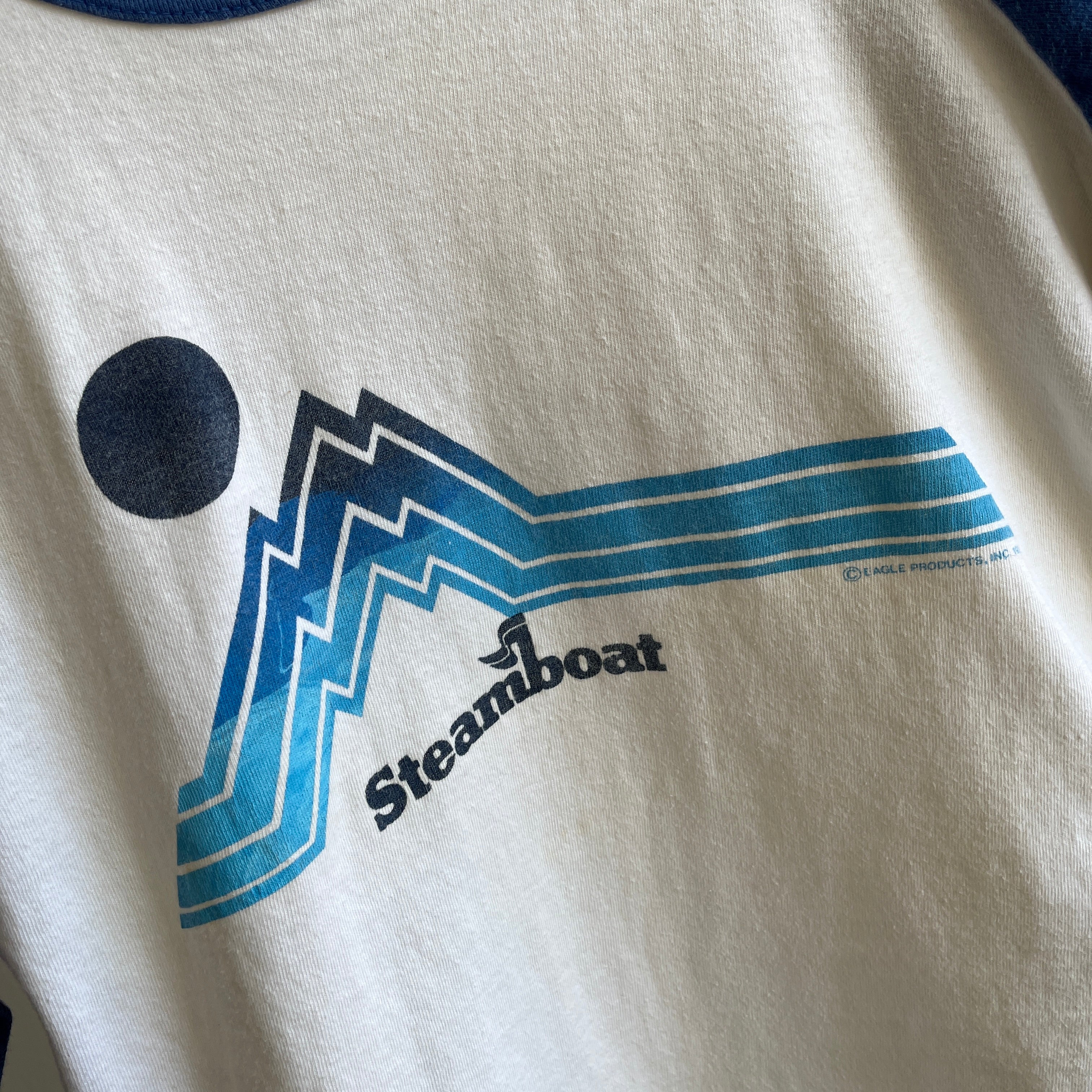 1978 Steamboat Baseball T-Shirt