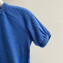 T-shirt en tricot de coton incroyablement taché et délavé - Fabriqué au Pakistan