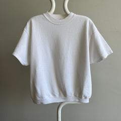 1990s Blank White Warm Up