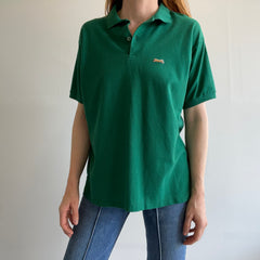1980s USA Made Le Tigre Kelly Green Polo T-Shirt