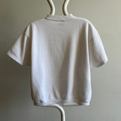 1990s Blank White Warm Up