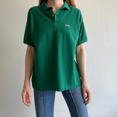1980 USA Made Le Tigre Kelly Polo T-shirt vert