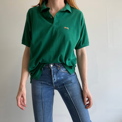 1980 USA Made Le Tigre Kelly Polo T-shirt vert