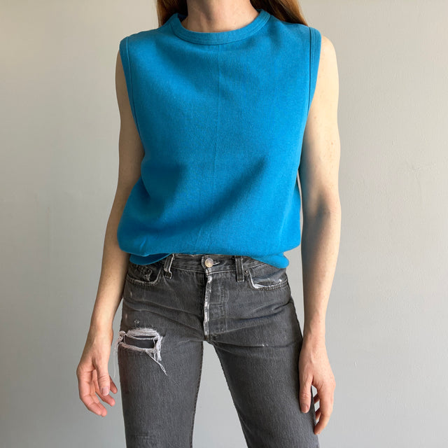 1970s Splendid Sweatshirt Warm Up Vest