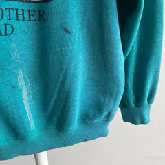 1980s Route 66 - The Mother Road - Totally Beat Up Front and Back Sweatshirt