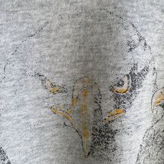 1980s FOTL Faded and Thin (TRÈS) Eagle Wyoming Sweat-shirt