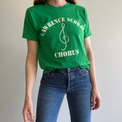 T-shirt Lawrence School Chorus des années 1980 par Screen Stars