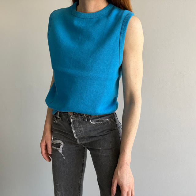 1970s Splendid Sweatshirt Warm Up Vest