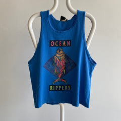 1980s Ocean Rippers Cotton Tank Top