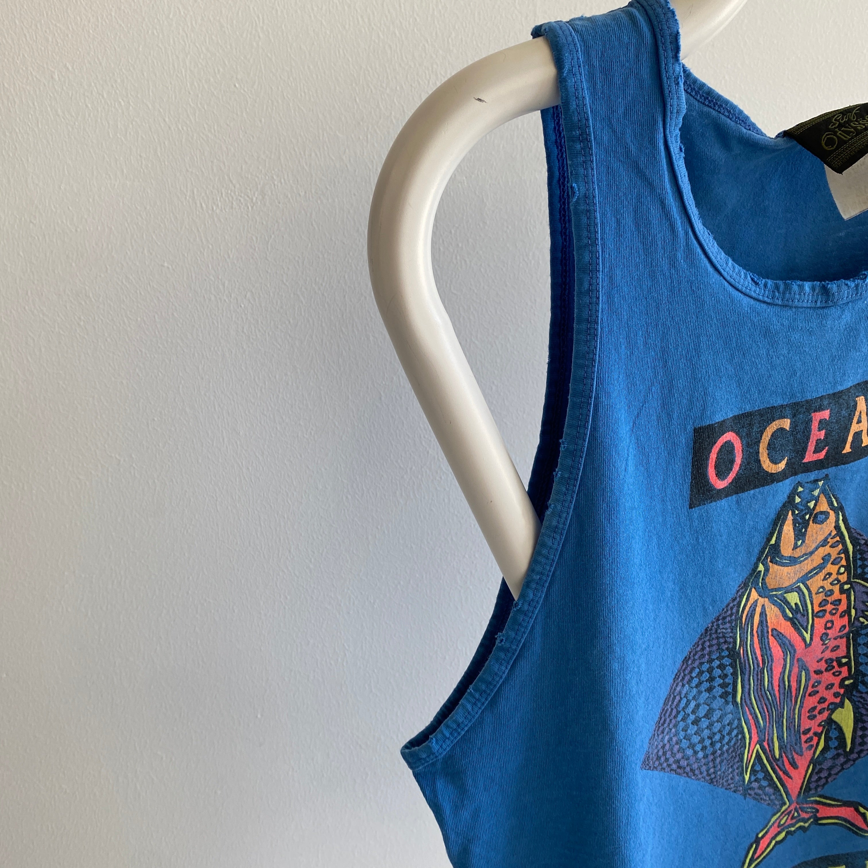 1980s Ocean Rippers Cotton Tank Top