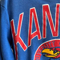 1980s Kansas City Jayhawaks Sweatshirt by Signal - !!!