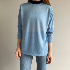 1960s Two Tone Long Sleeve Ultra Soft Never? Worn T-Shirt