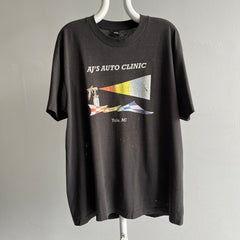 1980s Thinned Out Paint Stained Auto Body Shop, Yale Michigan T-Shirt