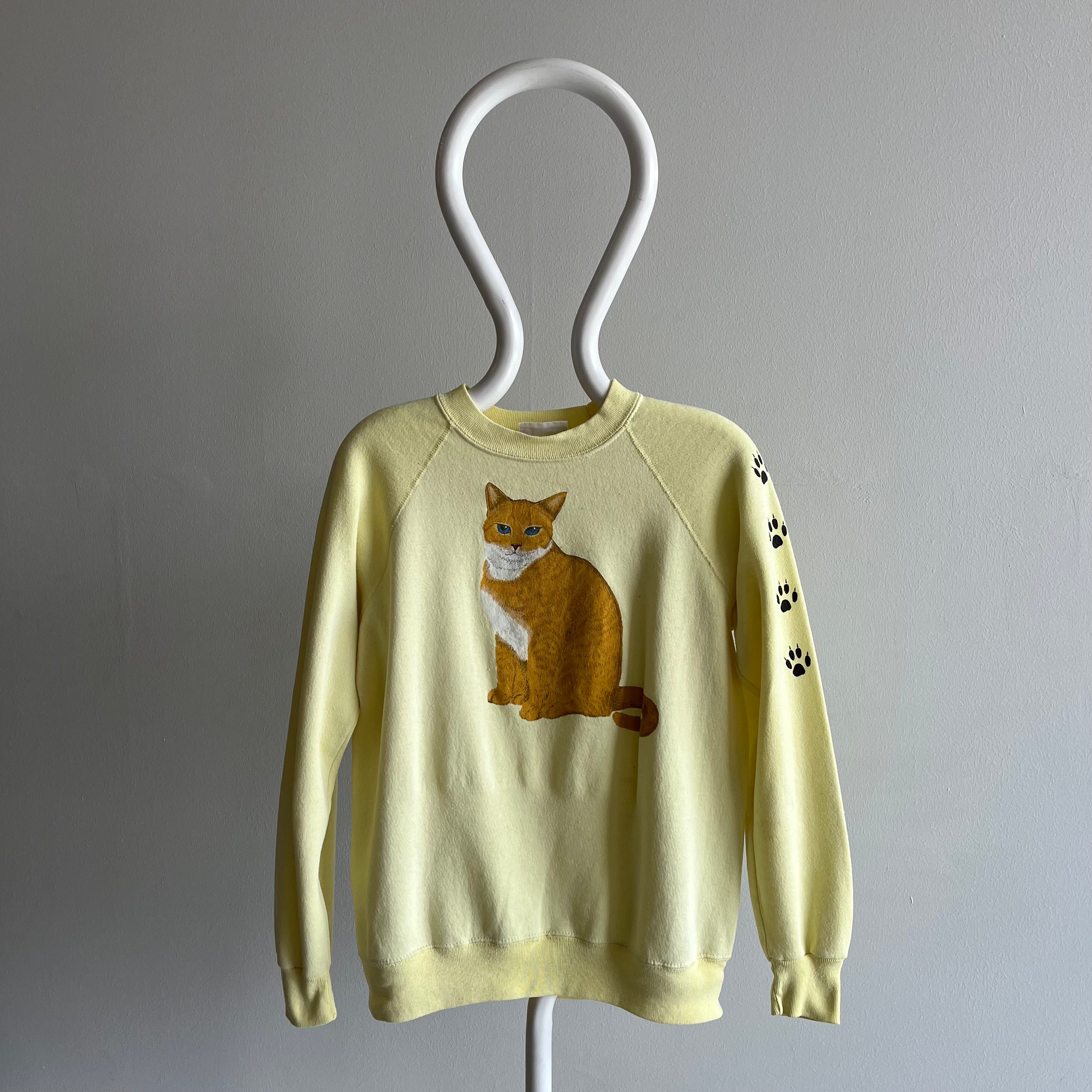 1980s DIY Cat T-Shirt, You're Welcome