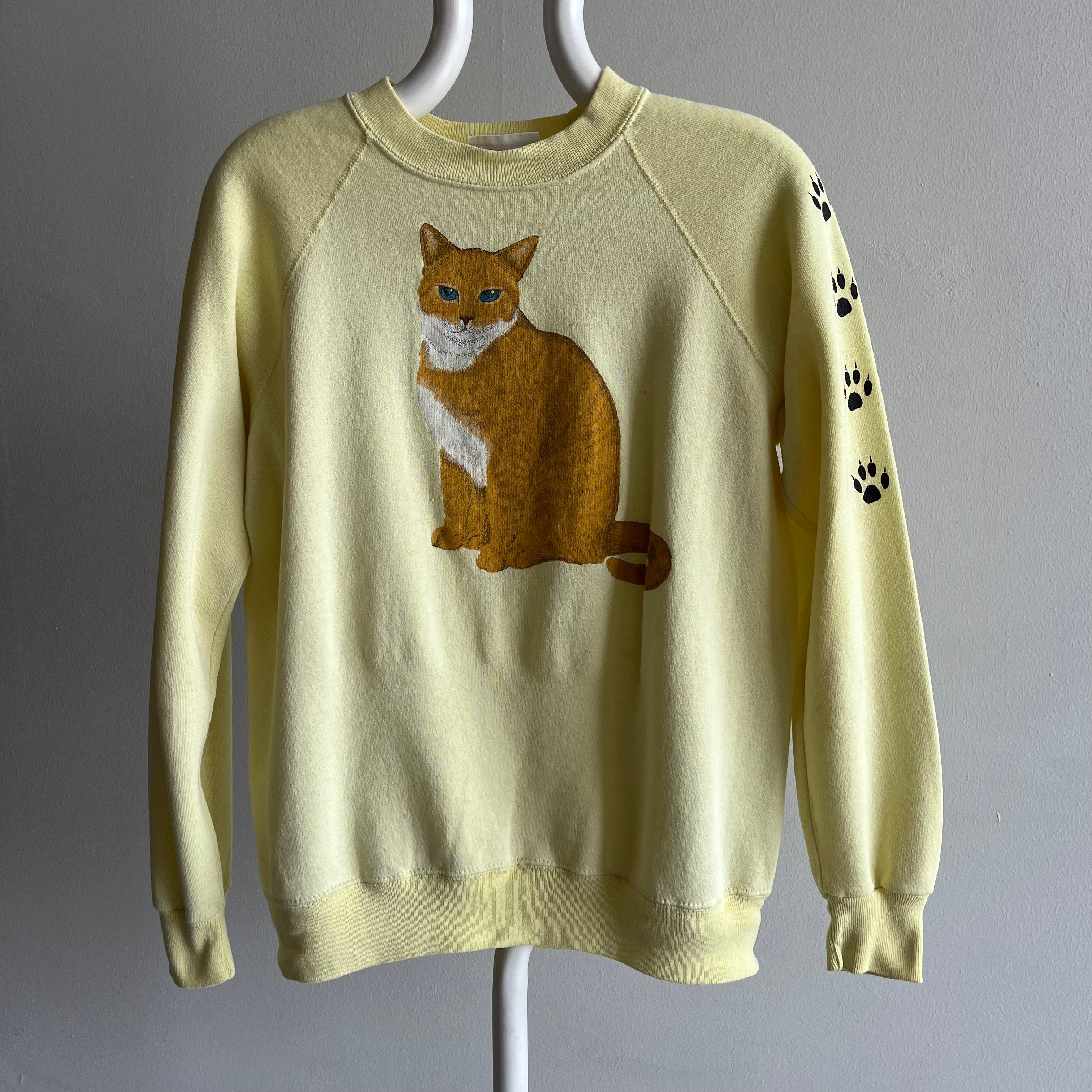 1980s DIY Cat T-Shirt, You're Welcome