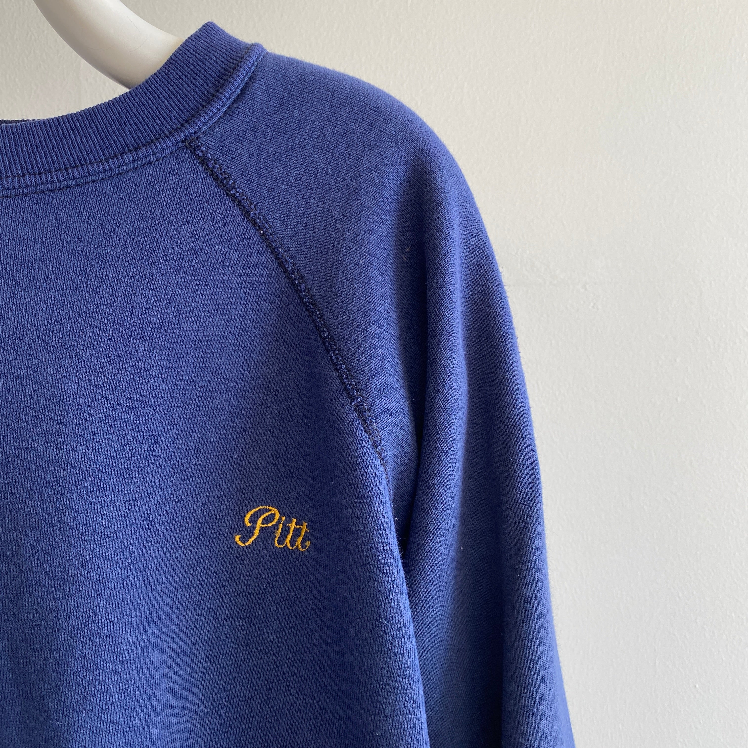 1970s Pitt Raglan Soft and Slouchy Sweatshirt