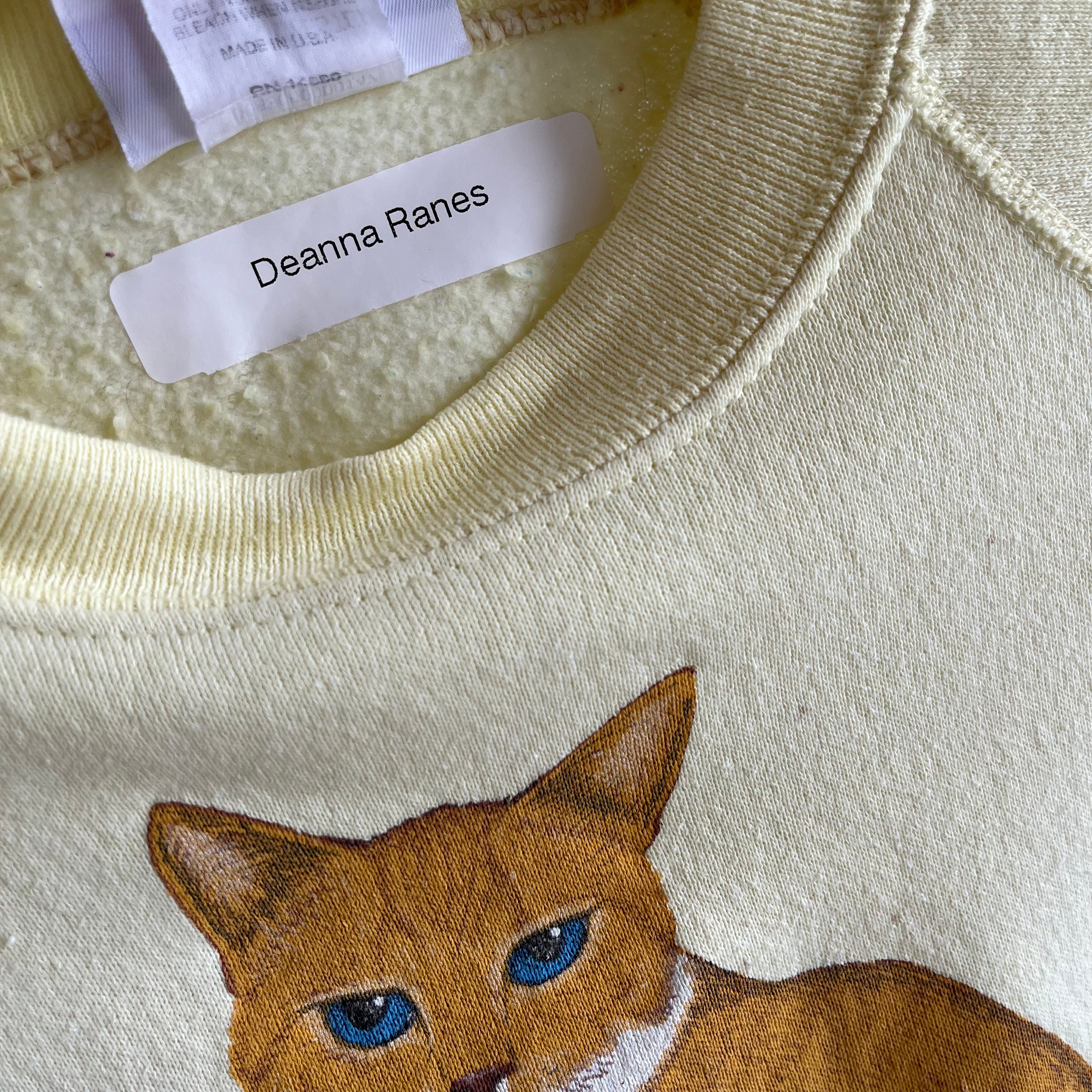 1980s DIY Cat T-Shirt, You're Welcome