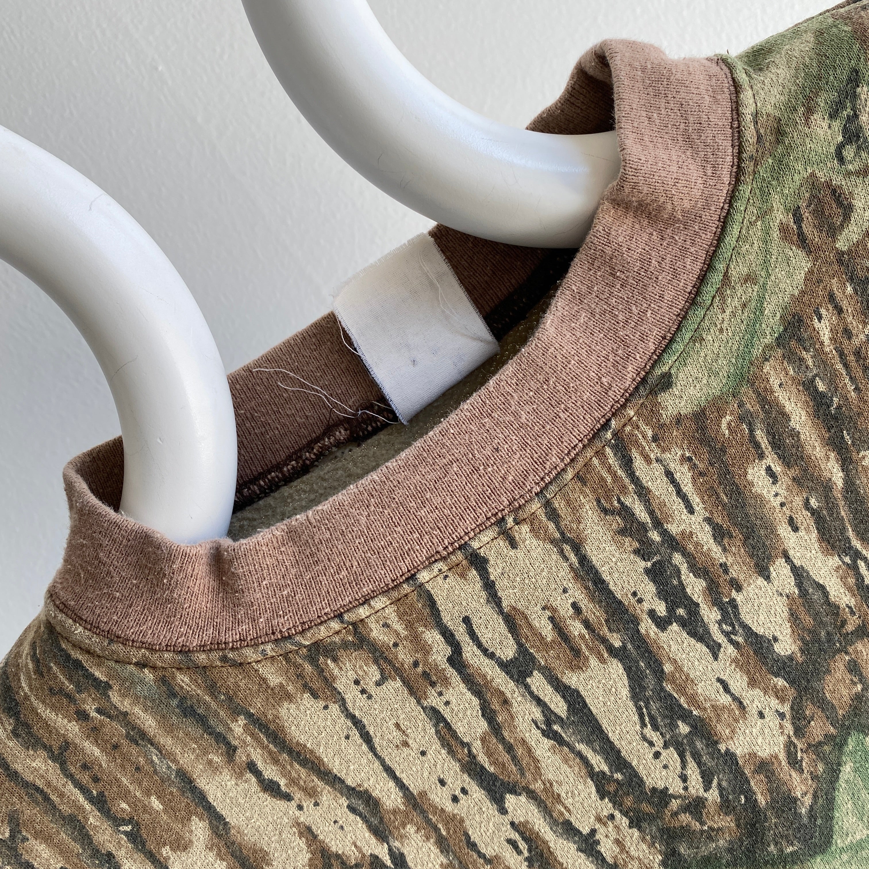 1990s Cotton Hunting Camo Sweatshirt/Shirt