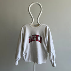 1980s Champion Reverse Weave DIY Cropped Fairfield Sweatshirt