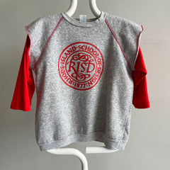 Années 1970/80 RISD Rhode Island School of Design Built In Baseball Warm Up - WOAH