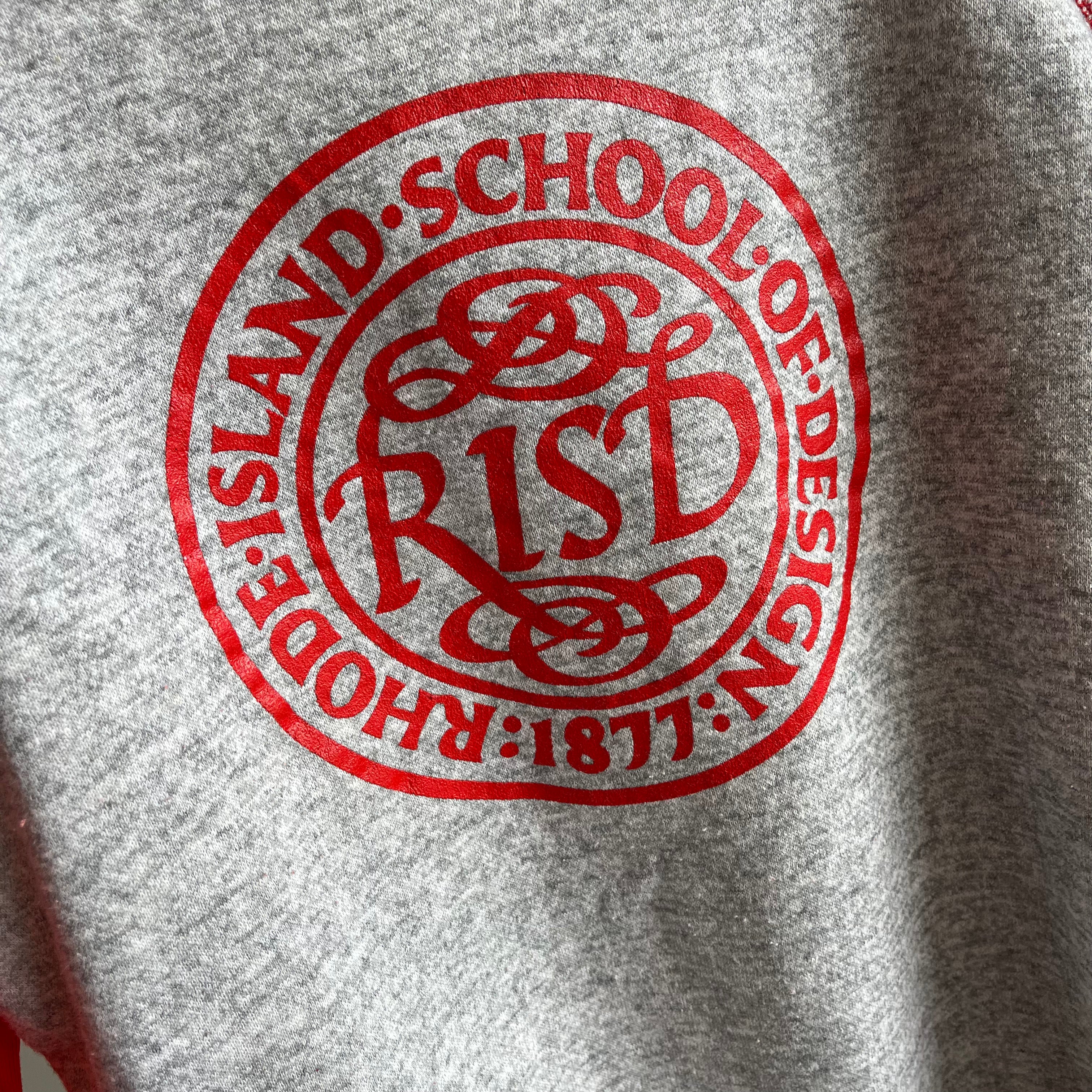 1970/80s RISD Rhode Island School of Design Built In Baseball Warm Up - WOAH