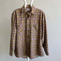1970/80s USA Made Wrangler Cotton Single Sided Flannel