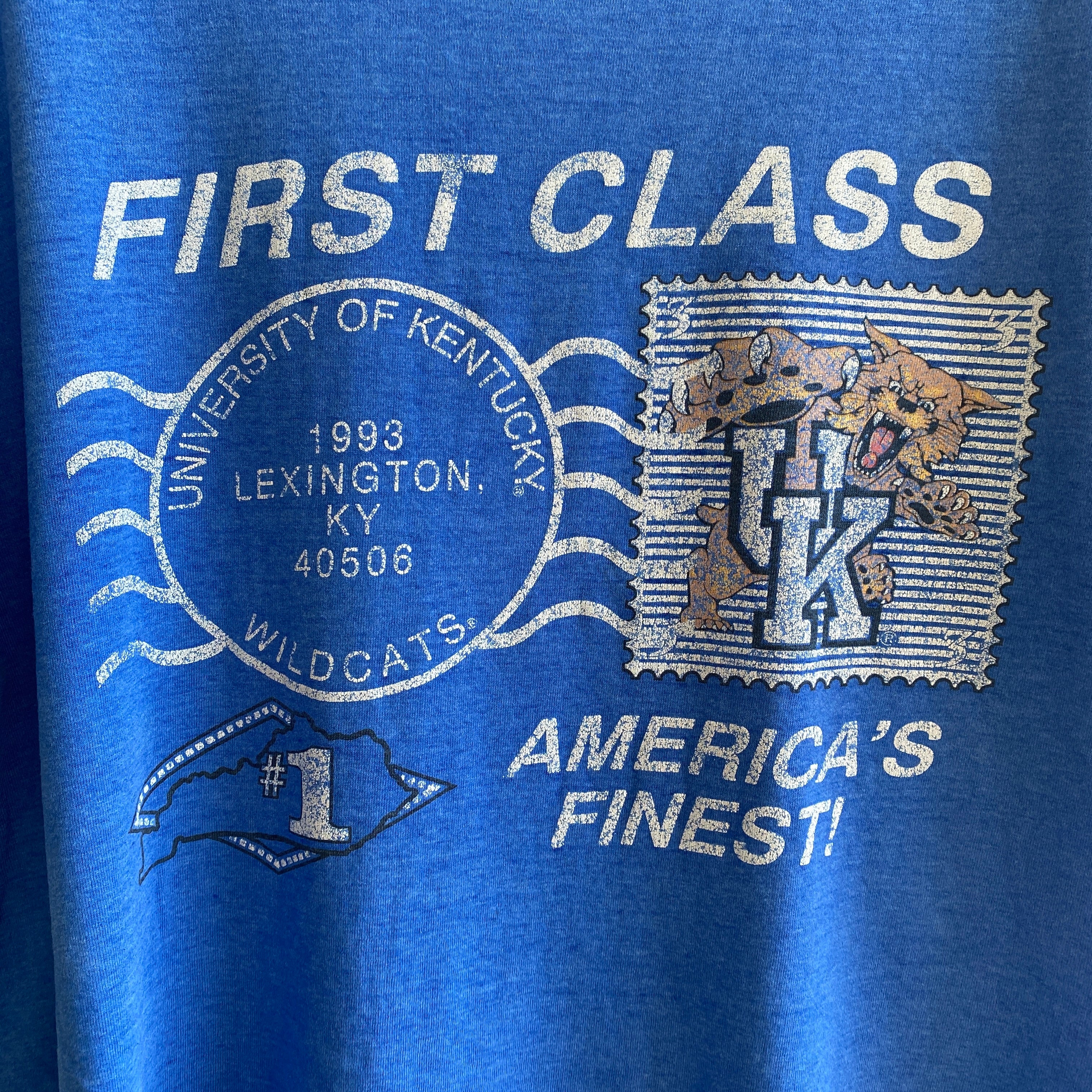 1993 Super Thin Kentucky Wildcats FOTL Best T-Shirt